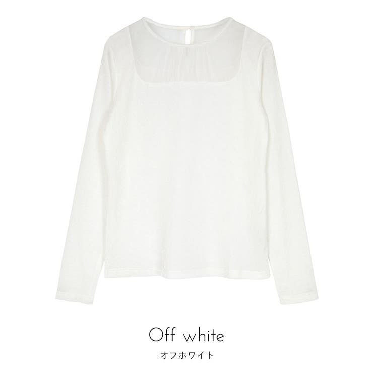 シアー切替ベロアトップス【miette ミエット】 | titivate | 詳細画像4 