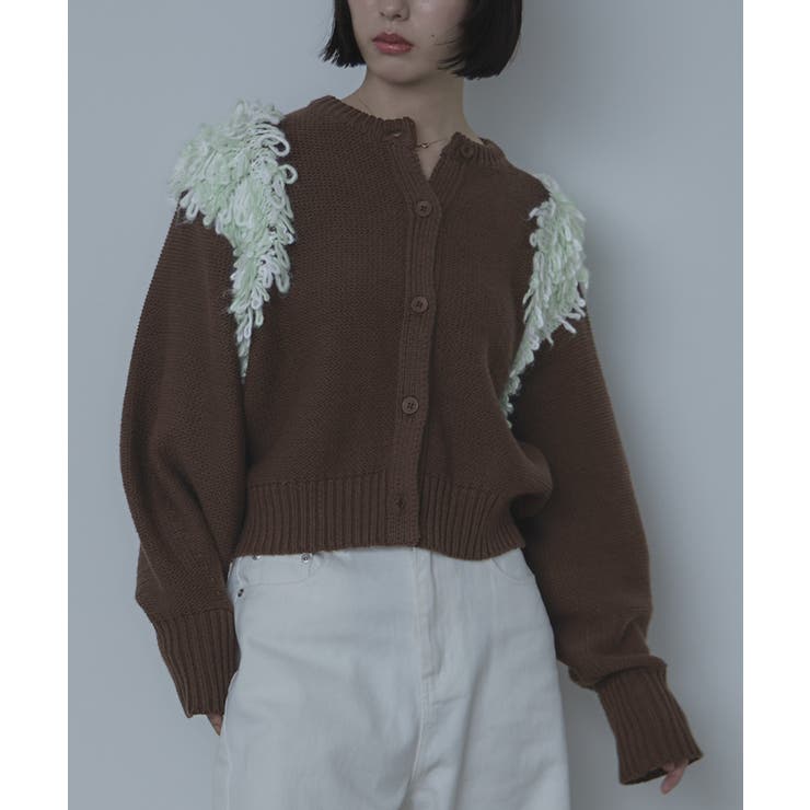 ボリュームスリーブループニットカーディガン【miette ミエット】 | titivate | 詳細画像14 