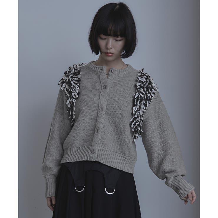 ボリュームスリーブループニットカーディガン【miette ミエット】 | titivate | 詳細画像15 