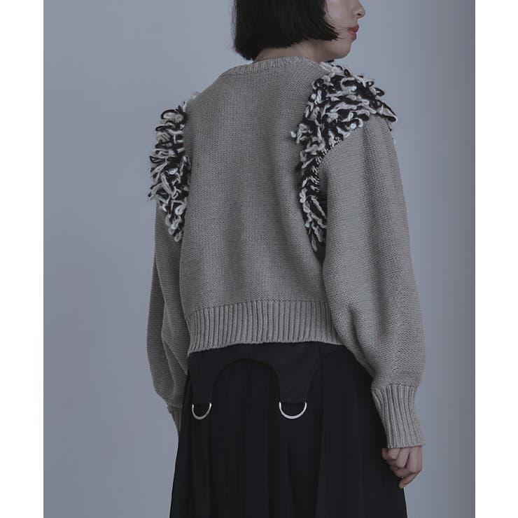 ボリュームスリーブループニットカーディガン【miette ミエット】 | titivate | 詳細画像18 