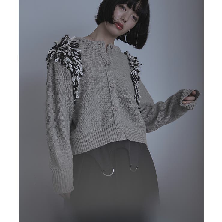 ボリュームスリーブループニットカーディガン【miette ミエット】 | titivate | 詳細画像26 