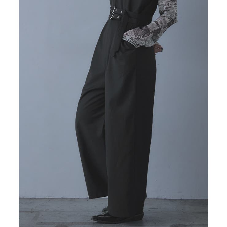 ダブルベルトアメリカンスリーブオールインワン【miette ミエット】 | titivate | 詳細画像16 