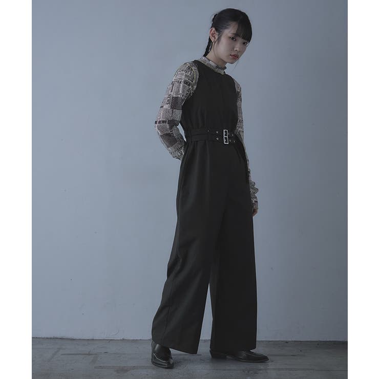 ダブルベルトアメリカンスリーブオールインワン【miette ミエット】 | titivate | 詳細画像17 