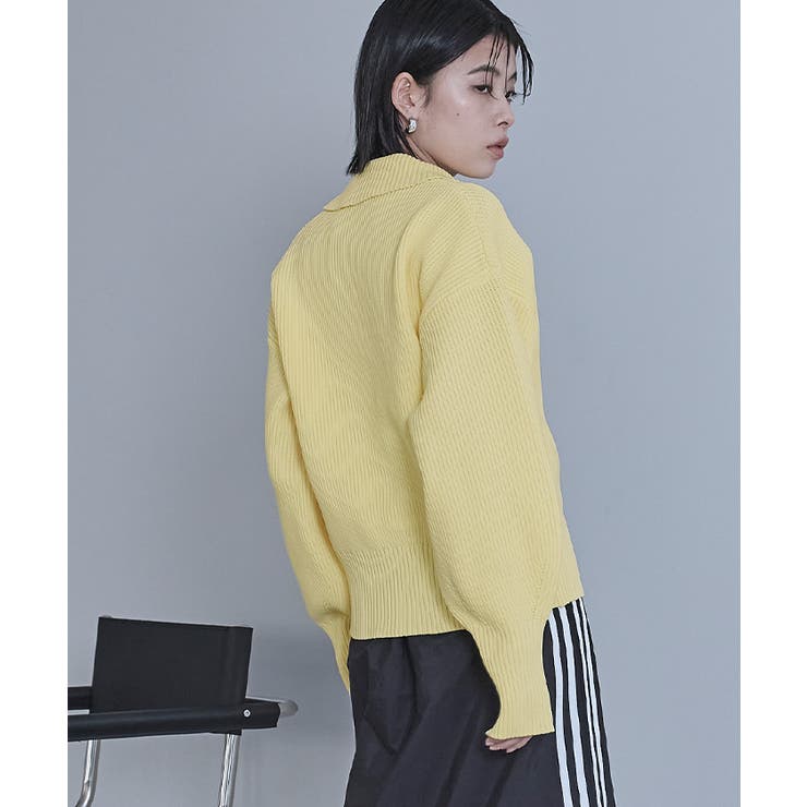 BIGボタン襟付きニットカーディガン【miette ミエット】 | titivate | 詳細画像30 