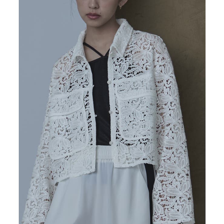 ダブルポケットレースシャツ【miette ミエット】 | titivate | 詳細画像23 