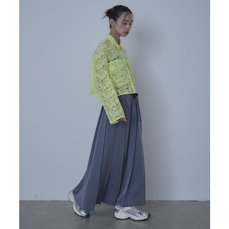 ダブルポケットレースシャツ【miette ミエット】 | titivate | 詳細画像8 