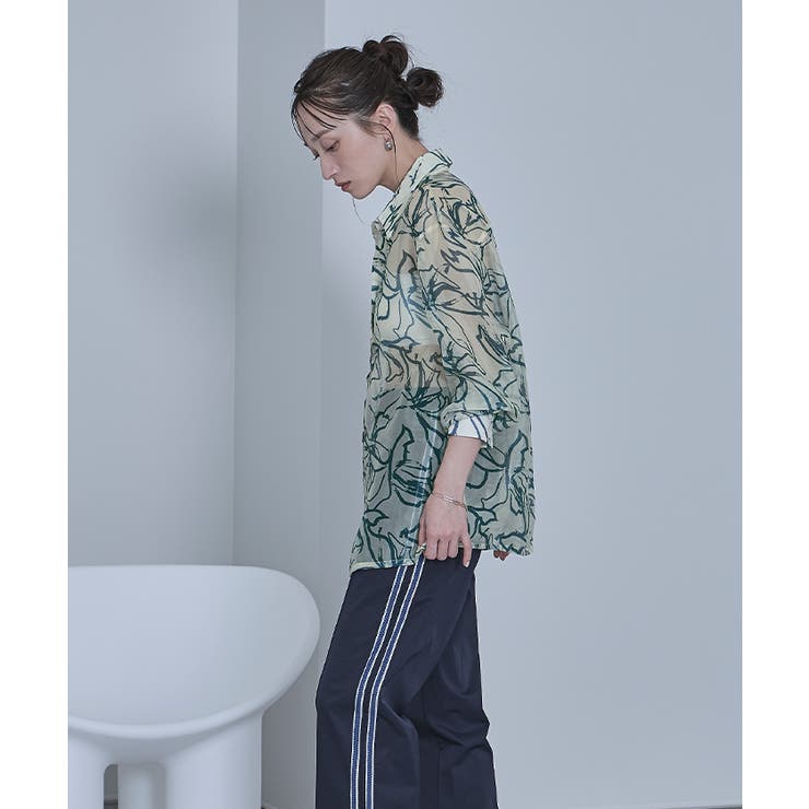 アソートプリントシアーシャツ【miette ミエット】 | titivate | 詳細画像24 