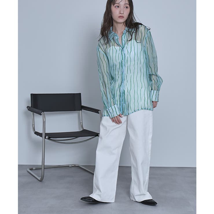 アソートプリントシアーシャツ【miette ミエット】 | titivate | 詳細画像26 