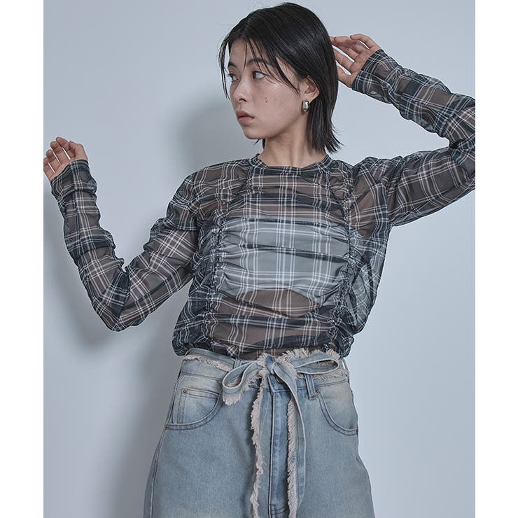 シャーリングシアートップス【miette ミエット】 | titivate | 詳細画像25 