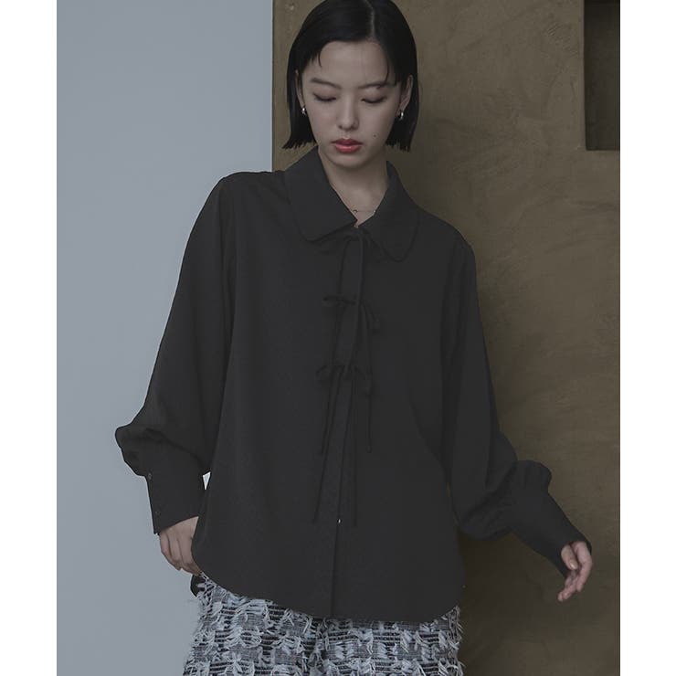 ビッグカラーフロントリボンブラウス【miette ミエット】 | titivate | 詳細画像23 