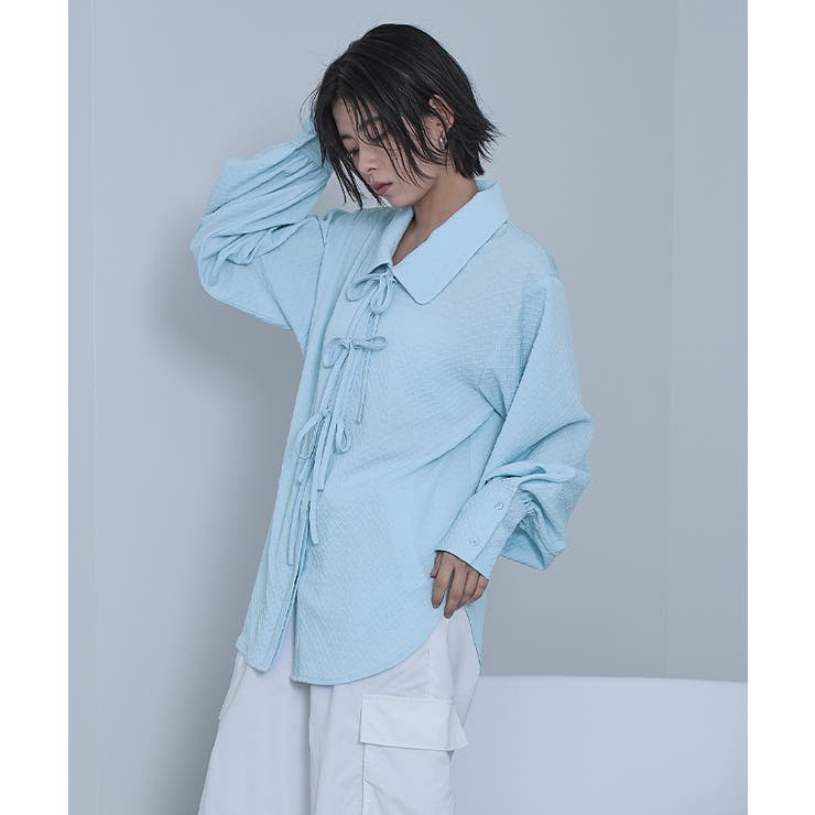 ビッグカラーフロントリボンブラウス【miette ミエット】 | titivate | 詳細画像25 