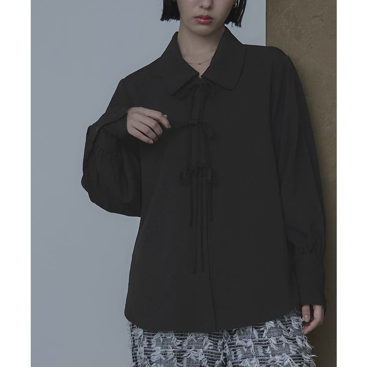 ビッグカラーフロントリボンブラウス【miette ミエット】 | titivate | 詳細画像28 