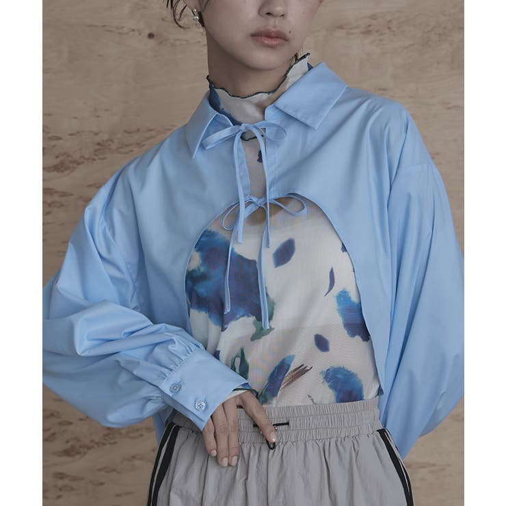 フロントリボンシャツボレロ【miette ミエット】 | titivate | 詳細画像15