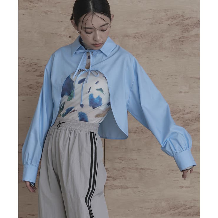 フロントリボンシャツボレロ【miette ミエット】 | titivate | 詳細画像16