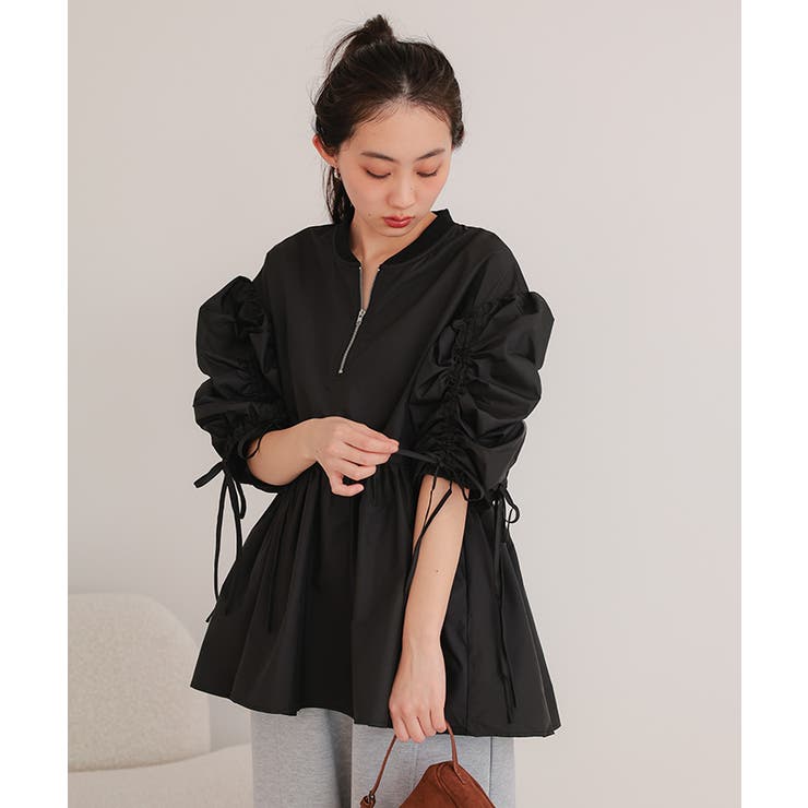 ドロストスリーブペプラムトップス【miette ミエット】 | titivate | 詳細画像4 