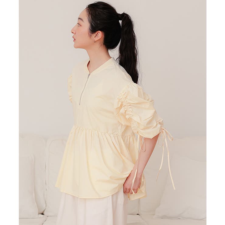 ドロストスリーブペプラムトップス【miette ミエット】 | titivate | 詳細画像11 