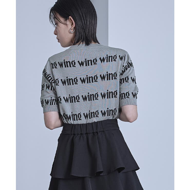 5分袖ロゴニット【miette ミエット】 | titivate | 詳細画像18 