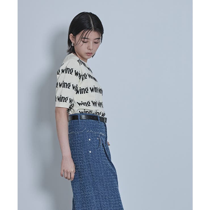 5分袖ロゴニット【miette ミエット】 | titivate | 詳細画像23 