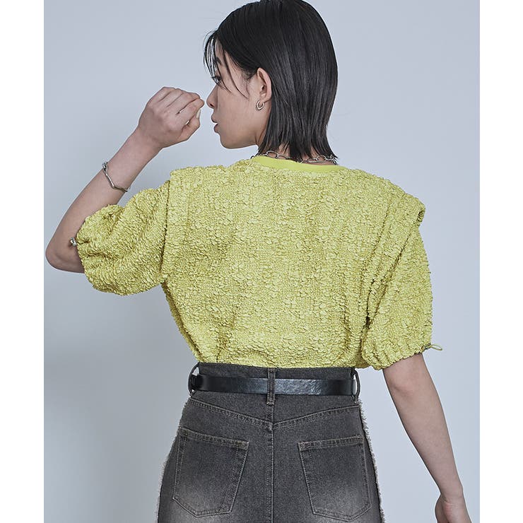 ポコポコショルダータックトップス【miette ミエット】 | titivate | 詳細画像2 