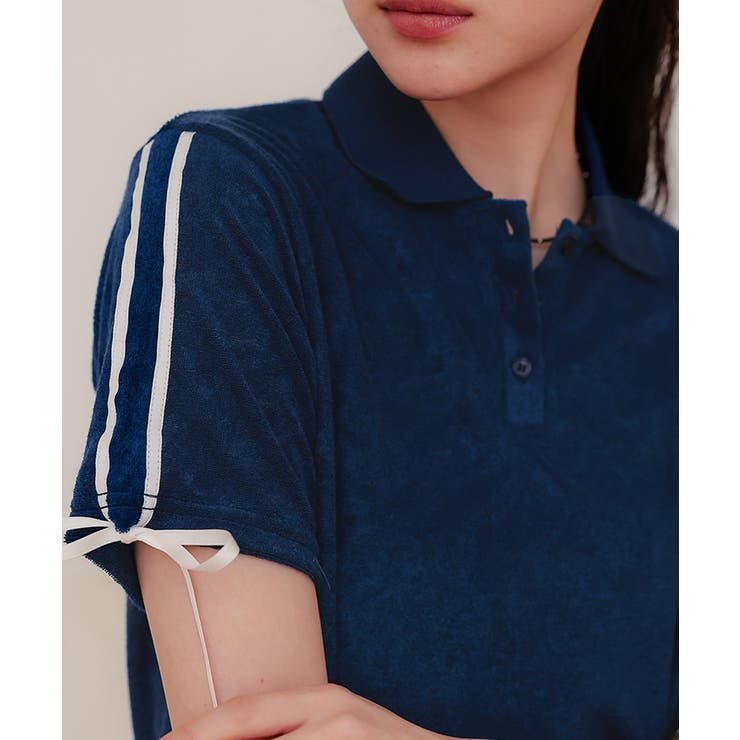 配色リボンパイルトップス【miette ミエット】 | titivate | 詳細画像8 