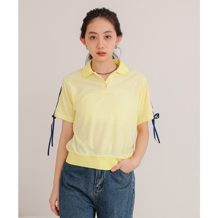 配色リボンパイルトップス【miette ミエット】 | titivate | 詳細画像11 