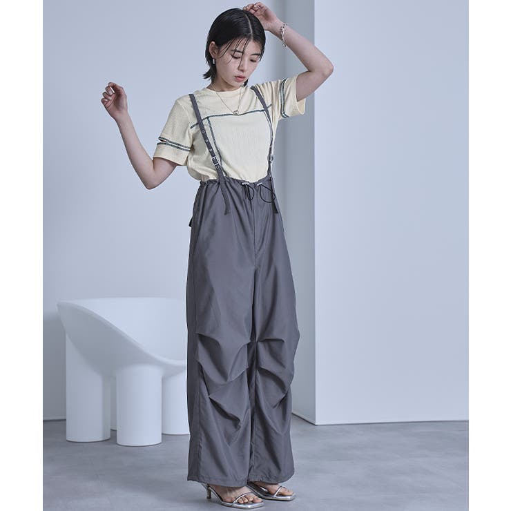 配色ステッチスリットスリーブTシャツ【miette ミエット】 | titivate | 詳細画像6 