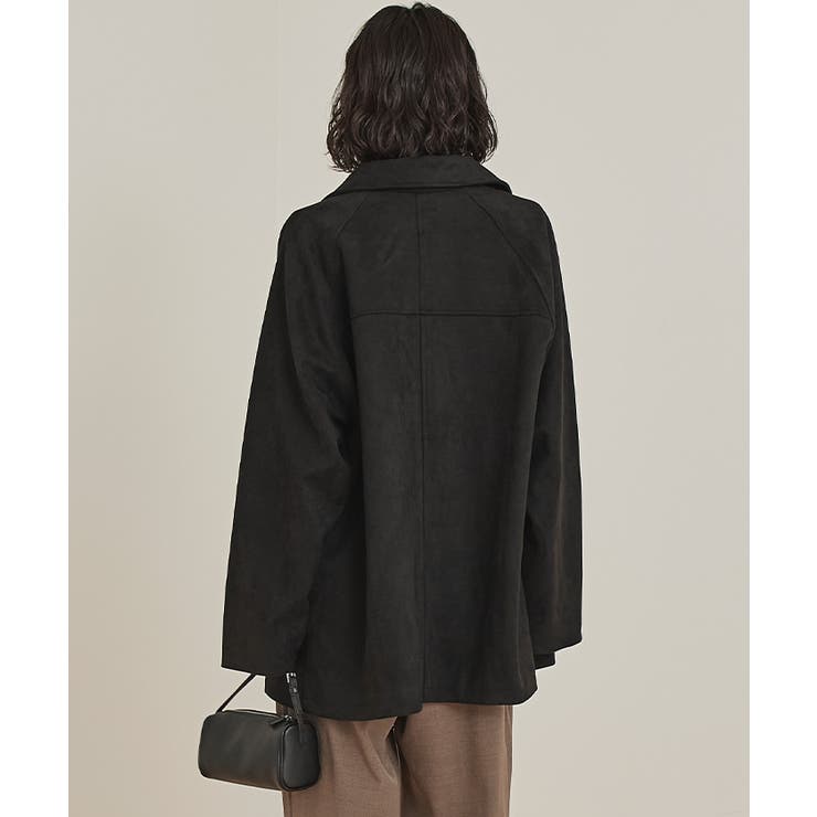 フェイクスエードステンカラージャケット【miette ミエット】 | titivate | 詳細画像7 