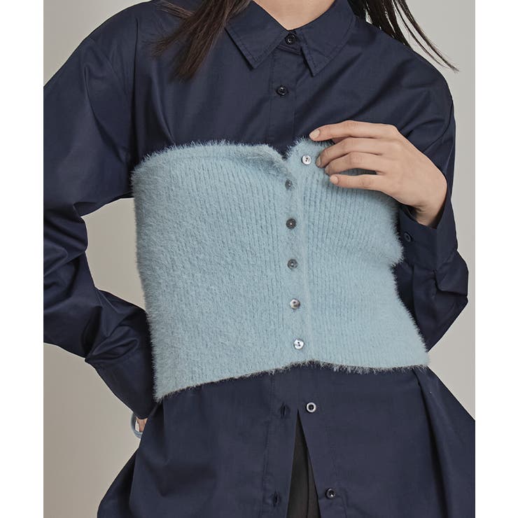 ニットベアビスチェセットシャツ【miette ミエット】 | titivate | 詳細画像20 