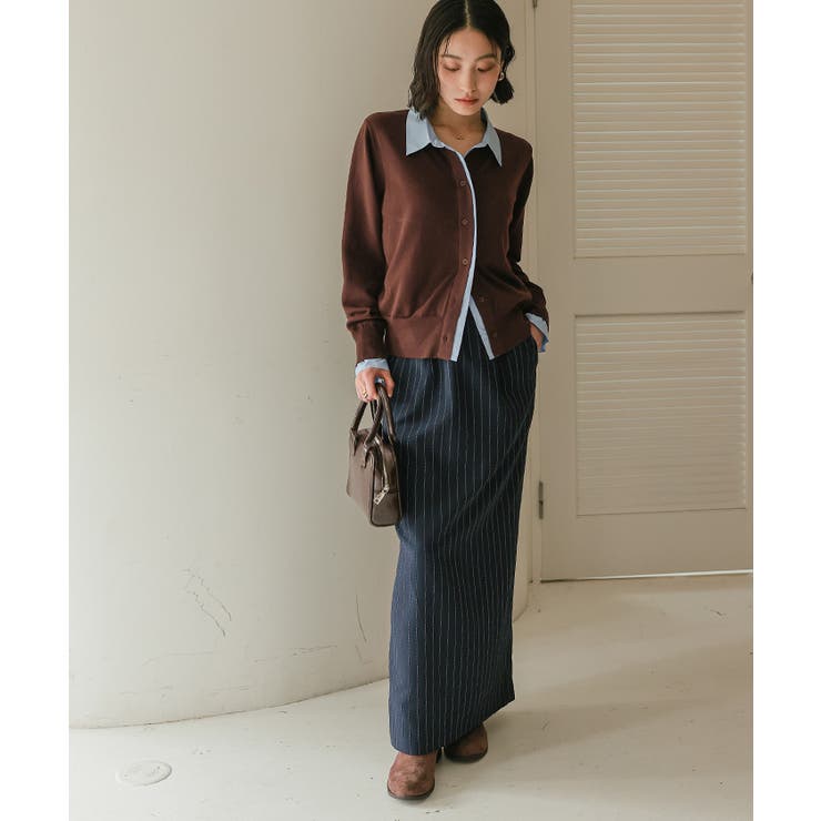 シャツレイヤード風カーディガン【miette ミエット】 | titivate | 詳細画像34 