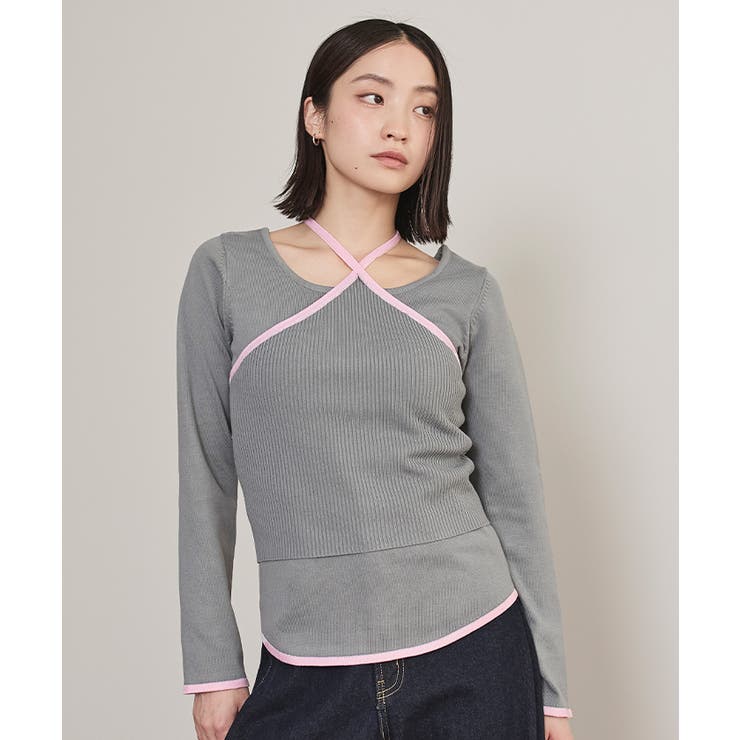 ホルターネックニットアンサンブル【miette ミエット】 | titivate | 詳細画像21 