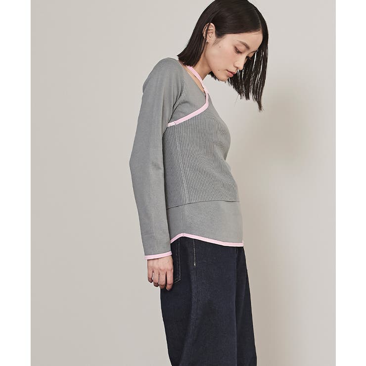 ホルターネックニットアンサンブル【miette ミエット】 | titivate | 詳細画像12 