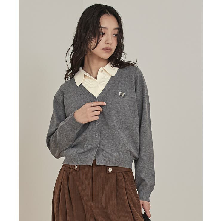 襟付きトップスセットニットカーディガン【miette ミエット】 | titivate | 詳細画像12 