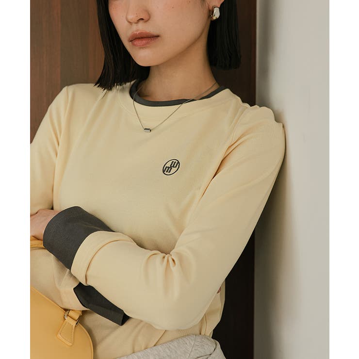 レイヤード風クルーネックカットソートップス【miette ミエット】 | titivate | 詳細画像27 