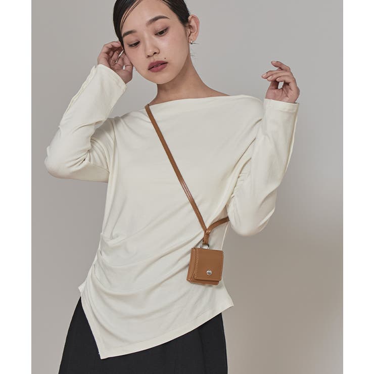 アシンメトリーオフショルダートップス【miette ミエット】 | titivate | 詳細画像12 