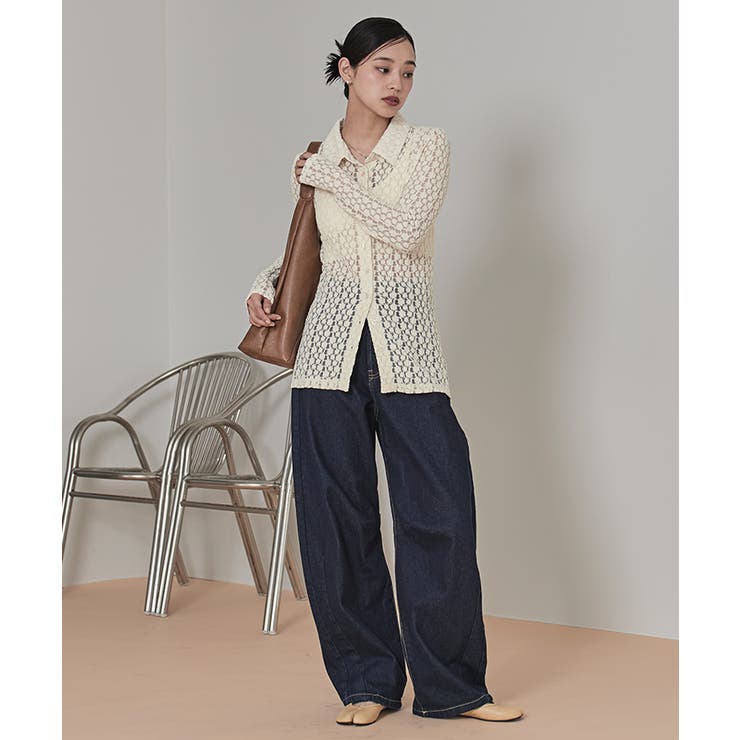 カットレースコンパクトシャツ【miette ミエット】 | titivate | 詳細画像16 