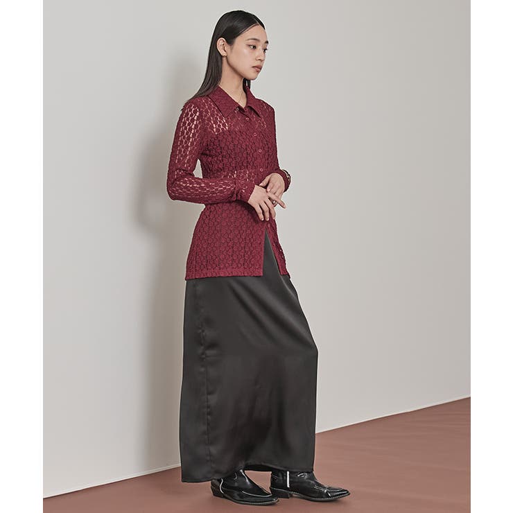 カットレースコンパクトシャツ【miette ミエット】 | titivate | 詳細画像17 