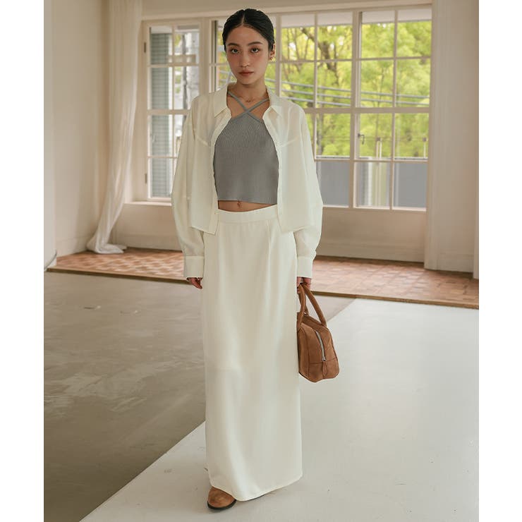 ランタンスリーブシアーシャツ【miette ミエット】 | titivate | 詳細画像14 