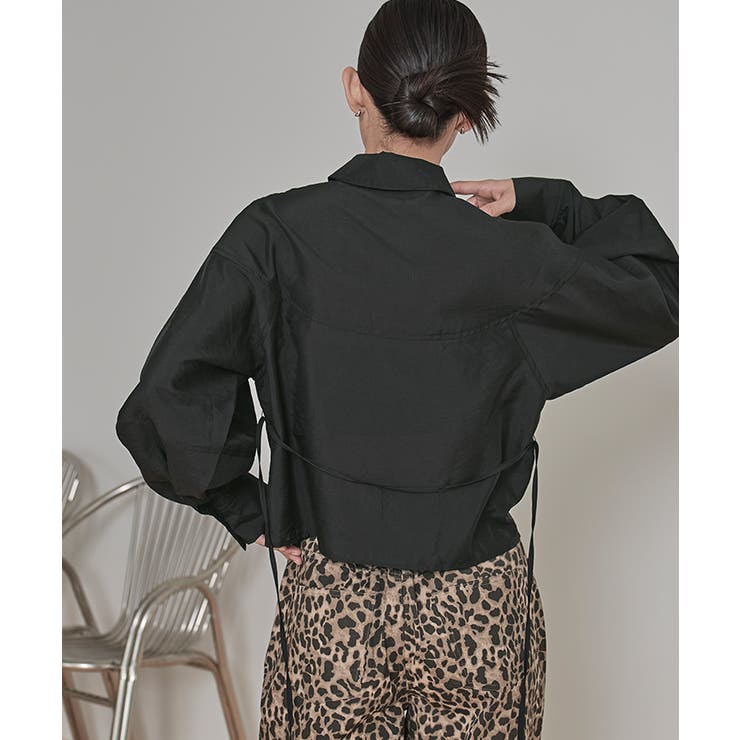 ランタンスリーブシアーシャツ【miette ミエット】 | titivate | 詳細画像19 