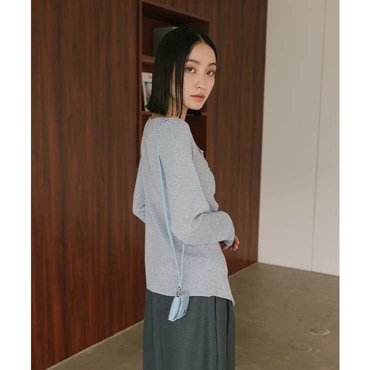 フロントギャザーボタンニット【miette ミエット】 | titivate | 詳細画像18 