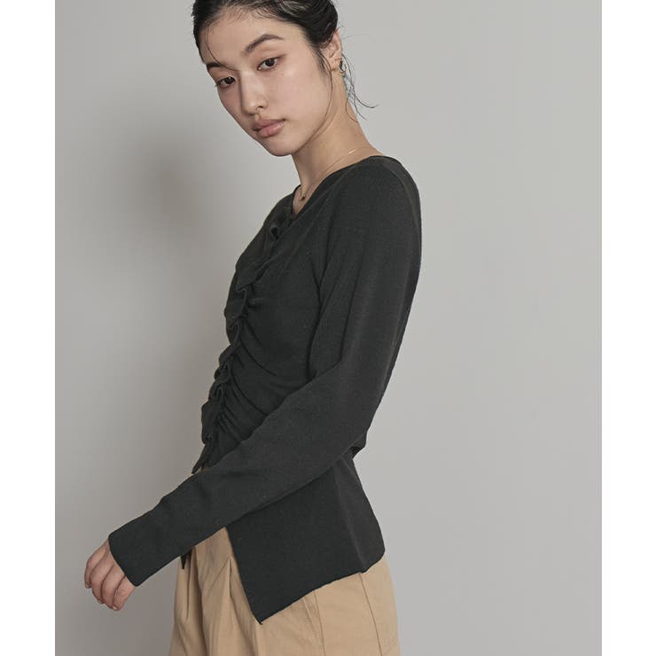 フロントギャザーボタンニット【miette ミエット】 | titivate | 詳細画像16 