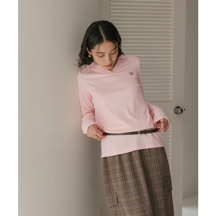 Vネックリブトップス【miette ミエット】 | titivate | 詳細画像19 