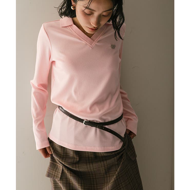 Vネックリブトップス【miette ミエット】 | titivate | 詳細画像23 