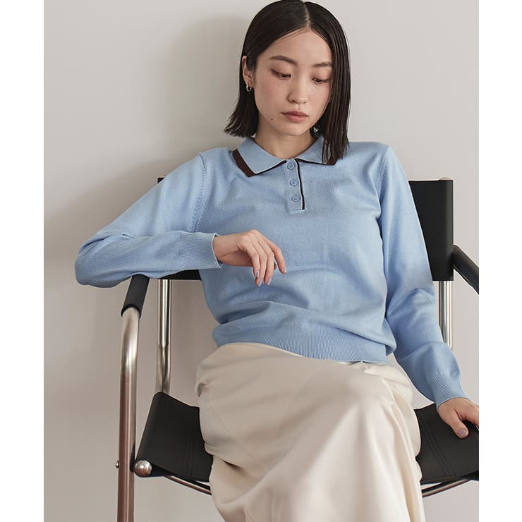 ダブルカラーニット【miette ミエット】 | titivate | 詳細画像17 