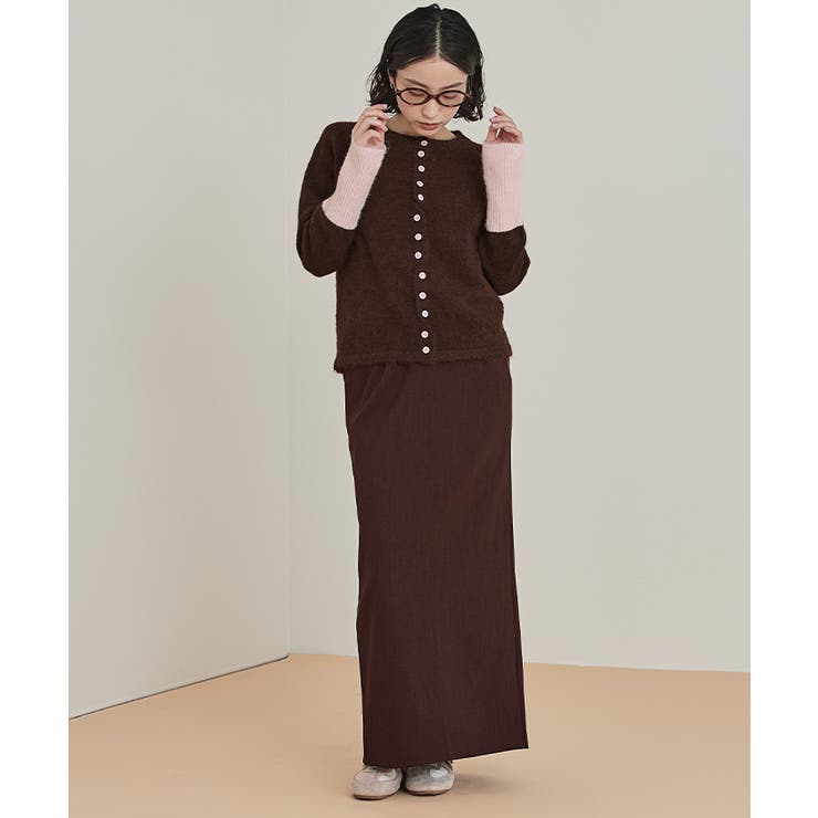 ボタンデザイン配色カーディガン【miette ミエット】 | titivate | 詳細画像24 