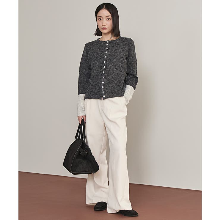ボタンデザイン配色カーディガン【miette ミエット】 | titivate | 詳細画像26 