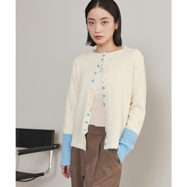 ボタンデザイン配色カーディガン【miette ミエット】 | titivate | 詳細画像27 