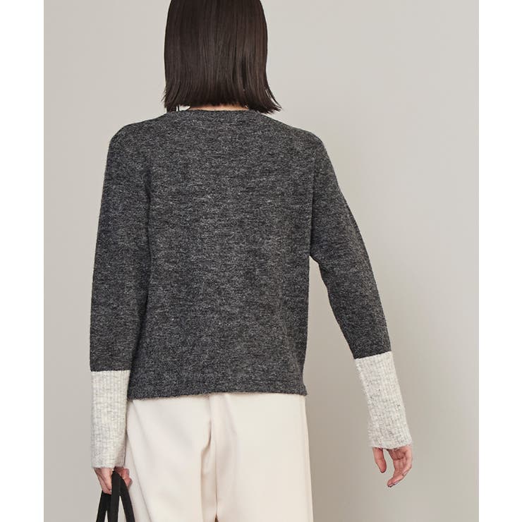 ボタンデザイン配色カーディガン【miette ミエット】 | titivate | 詳細画像15 