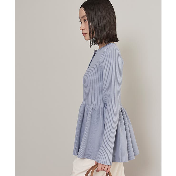 ヘンリーネックペプラムニット【miette ミエット】 | titivate | 詳細画像18 