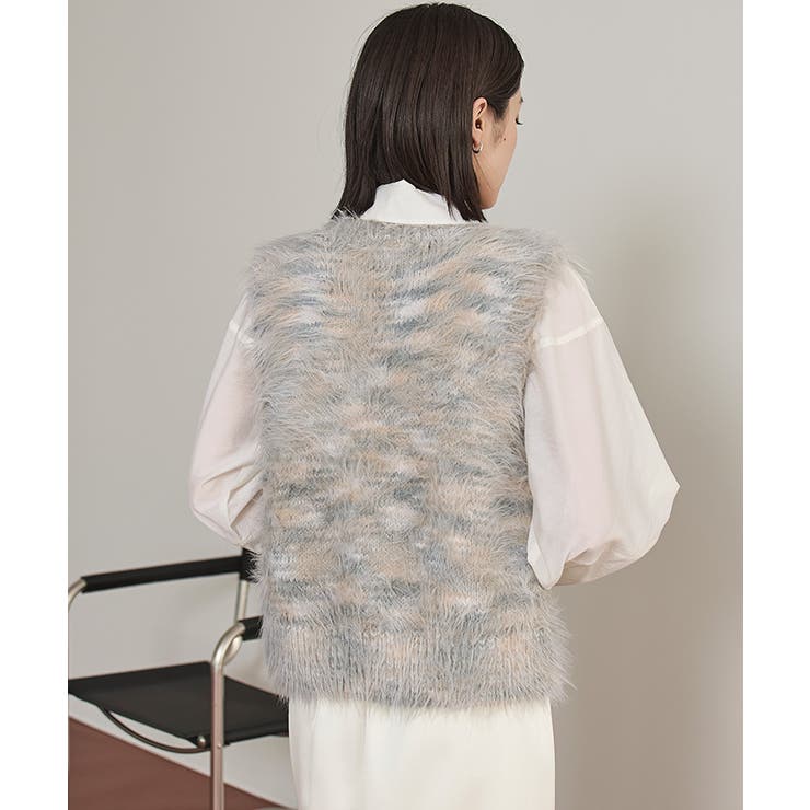 ミックスシャギーニットベスト【miette ミエット】 | titivate | 詳細画像8 