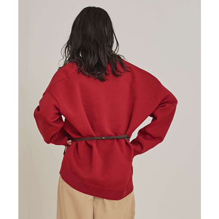 スポンディッシュ深Vネックニット【miette ミエット】 | titivate | 詳細画像30 